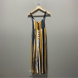 Urban Outfitters Tootsie Vertical Stripes Jumpsuit Size XS